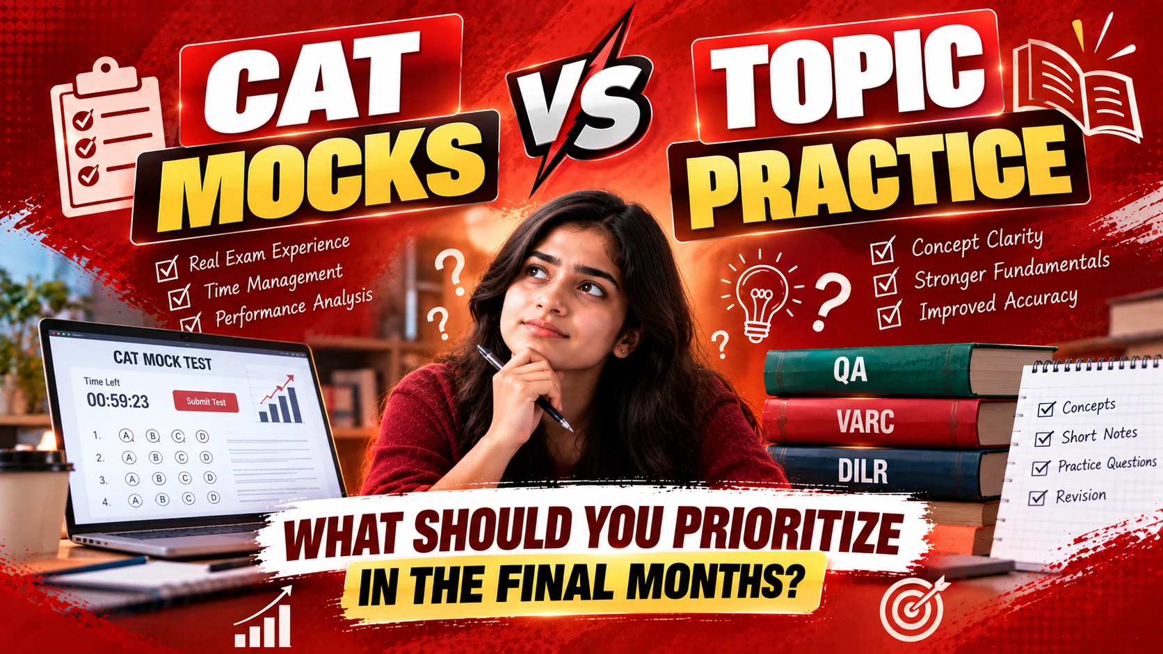 CAT mocks vs topic practice