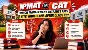 IPMAT or CAT: Which Management Entrance Path Fits Your Plans After Class 12?