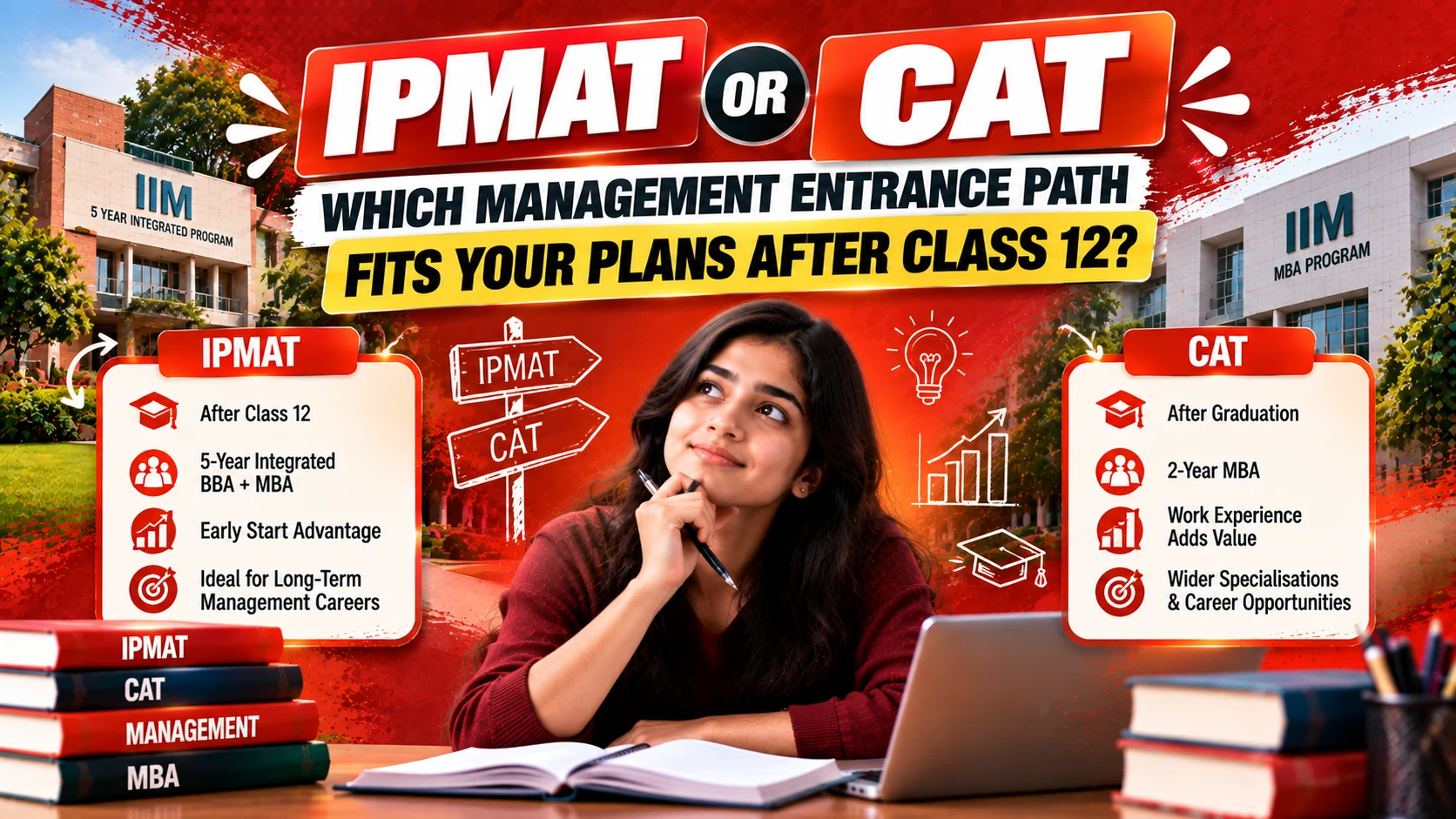 IPMAT or CAT after Class 12